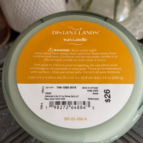 🆕🕯️ DISTANT LANDS “MODERN MAGNOLIA” 3-WICK SOY WAX & ESSENTIAL OIL CANDLE. NEW - Picture 5 of 7